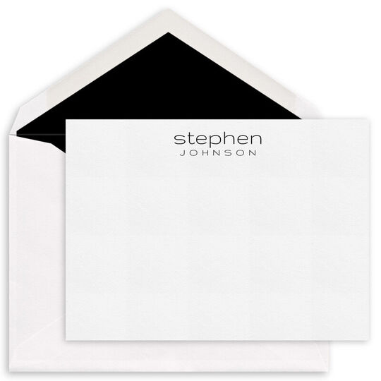 Contempo Flat Note Cards